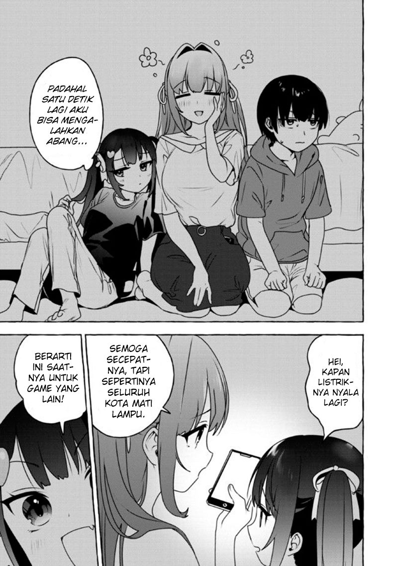 I’m Sandwiched Between Sweet and Spicy Step-Sisters (Amakara Gishimai ni Hasamarete Masu) chapter 10