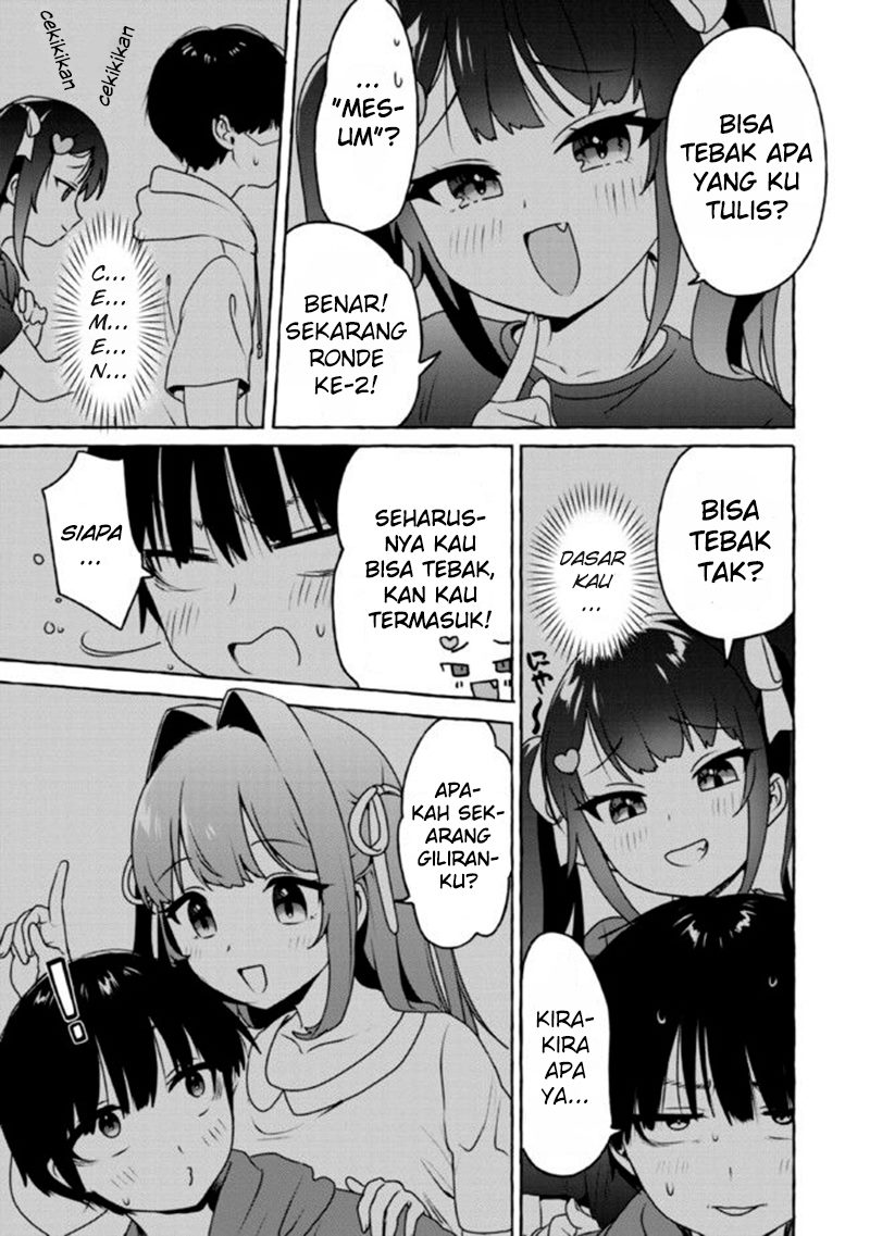 I’m Sandwiched Between Sweet and Spicy Step-Sisters (Amakara Gishimai ni Hasamarete Masu) chapter 10