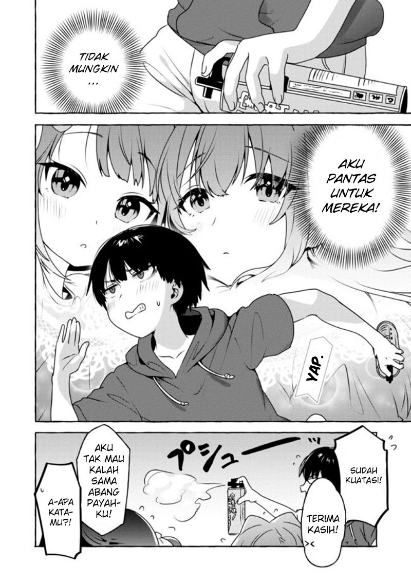 I’m Sandwiched Between Sweet and Spicy Step-Sisters (Amakara Gishimai ni Hasamarete Masu) chapter 10