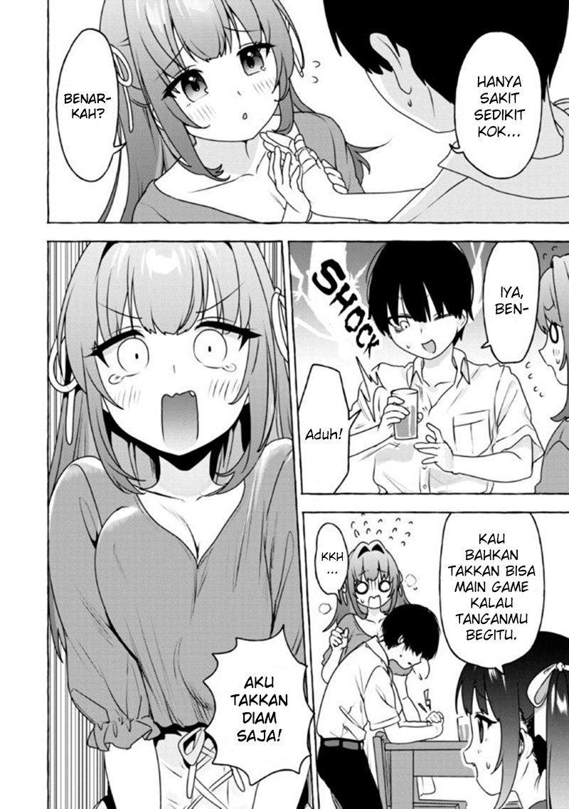 I’m Sandwiched Between Sweet and Spicy Step-Sisters (Amakara Gishimai ni Hasamarete Masu) chapter 11