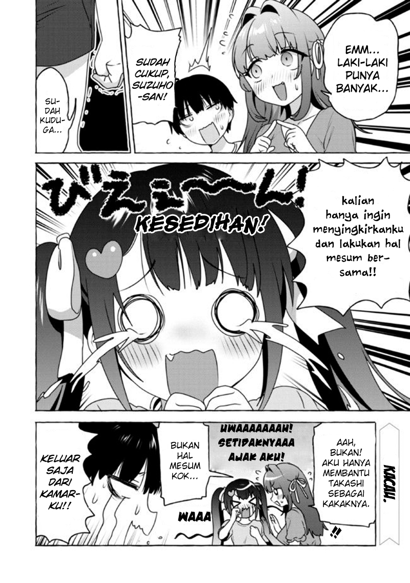 I’m Sandwiched Between Sweet and Spicy Step-Sisters (Amakara Gishimai ni Hasamarete Masu) chapter 11