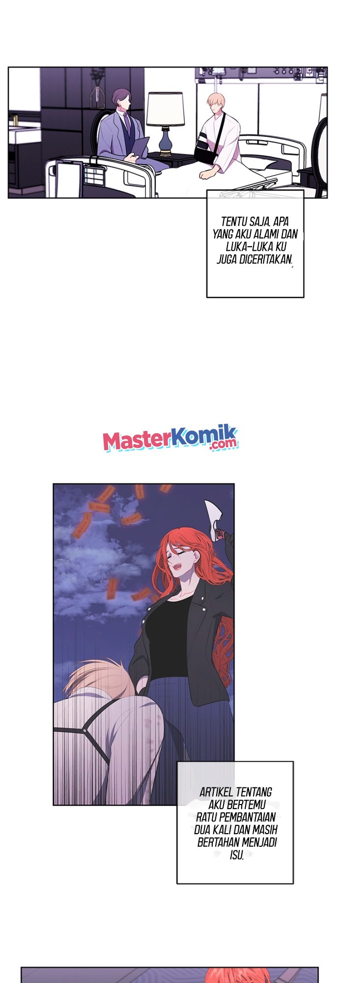 I’m Alone In The Novel Chapter 68 Bahasa Indonesia