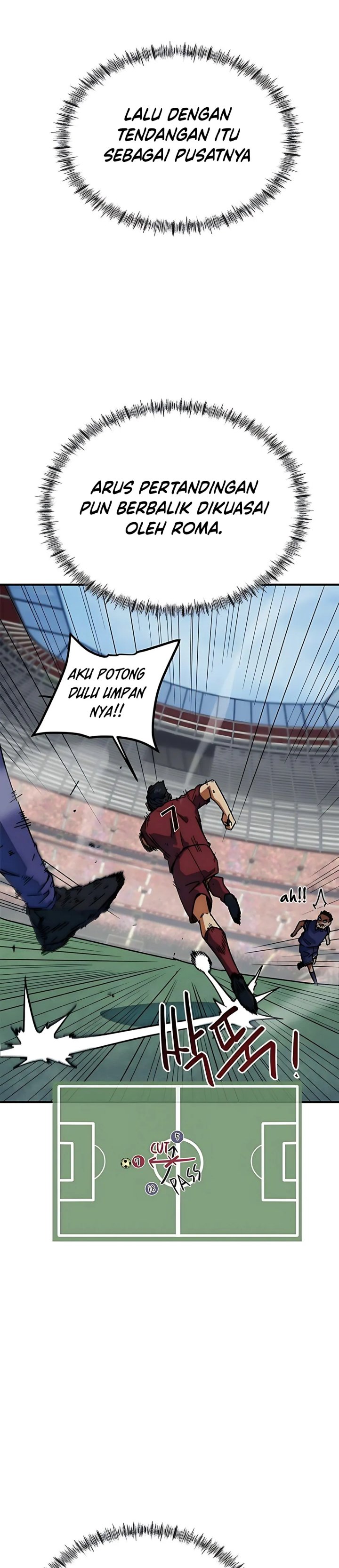 I’m Being Misunderstood as a Soccer Genius Chapter 37 Bahasa Indonesia
