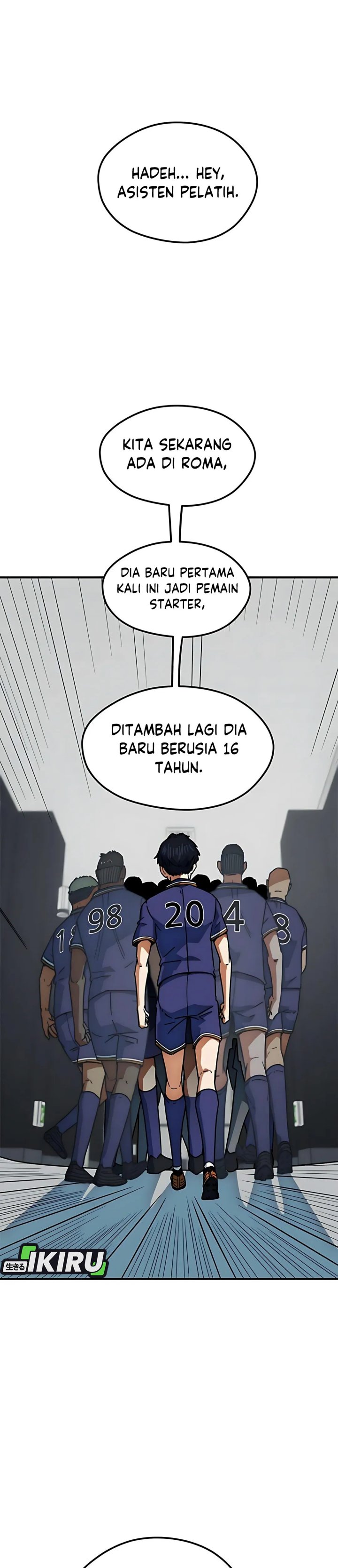 I’m Being Misunderstood as a Soccer Genius Chapter 37 Bahasa Indonesia