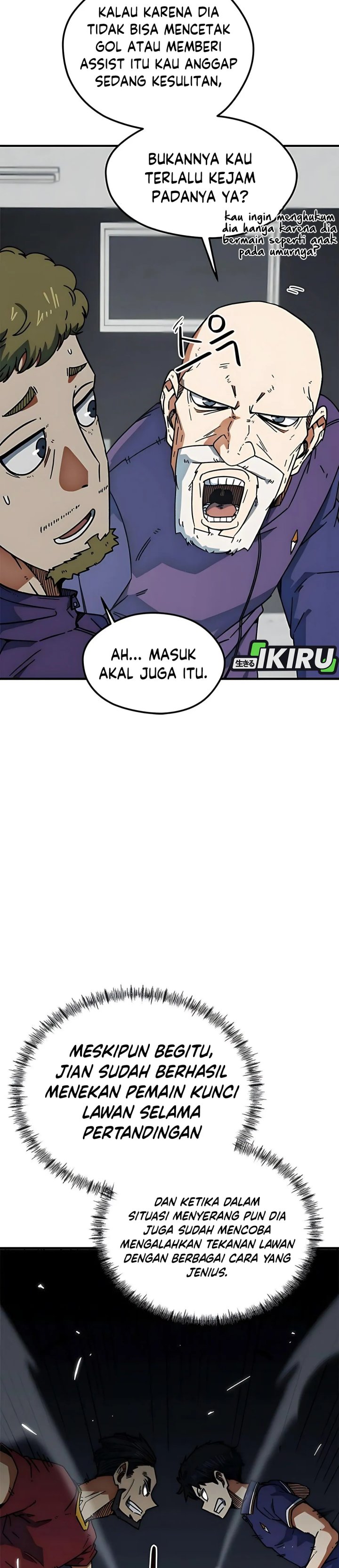 I’m Being Misunderstood as a Soccer Genius Chapter 37 Bahasa Indonesia