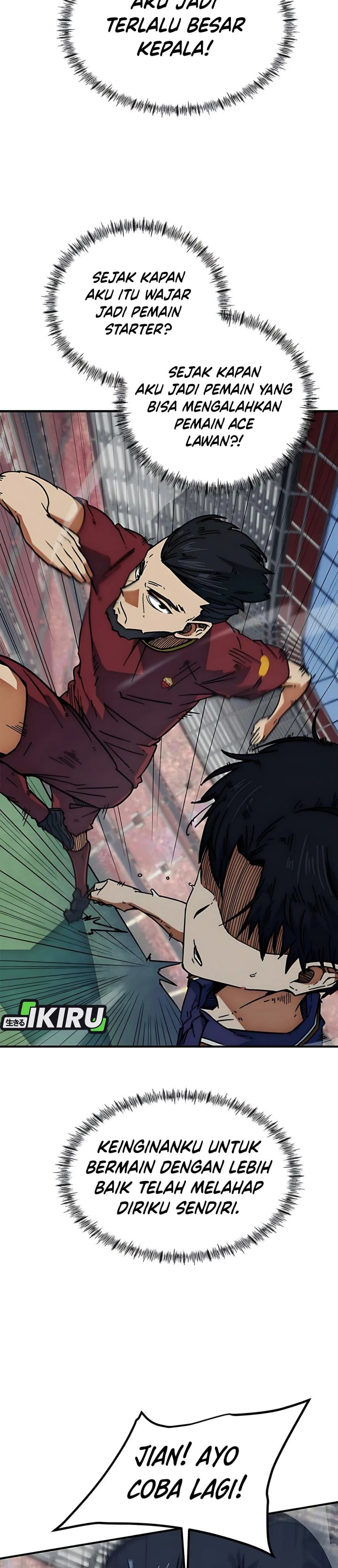 I’m Being Misunderstood as a Soccer Genius Chapter 37 Bahasa Indonesia