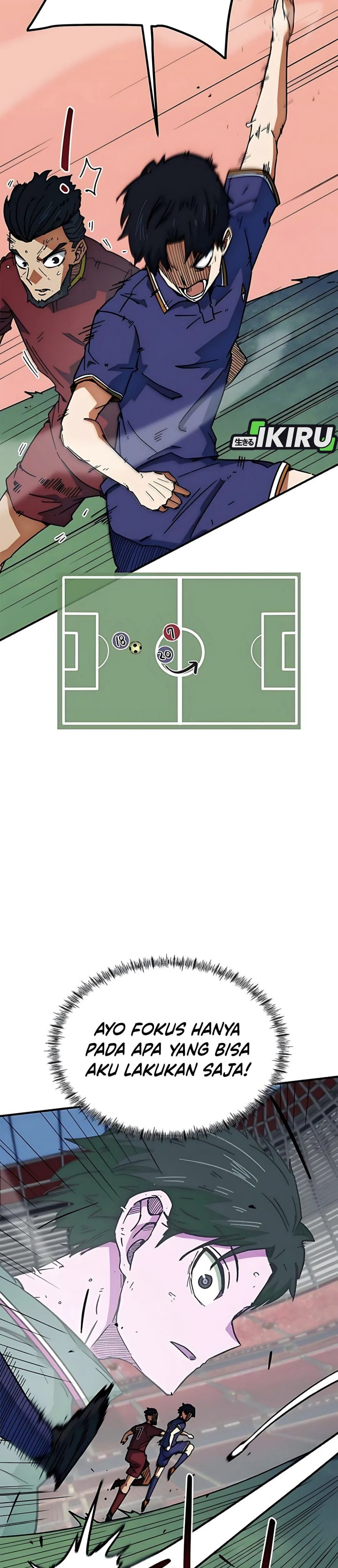 I’m Being Misunderstood as a Soccer Genius Chapter 37 Bahasa Indonesia