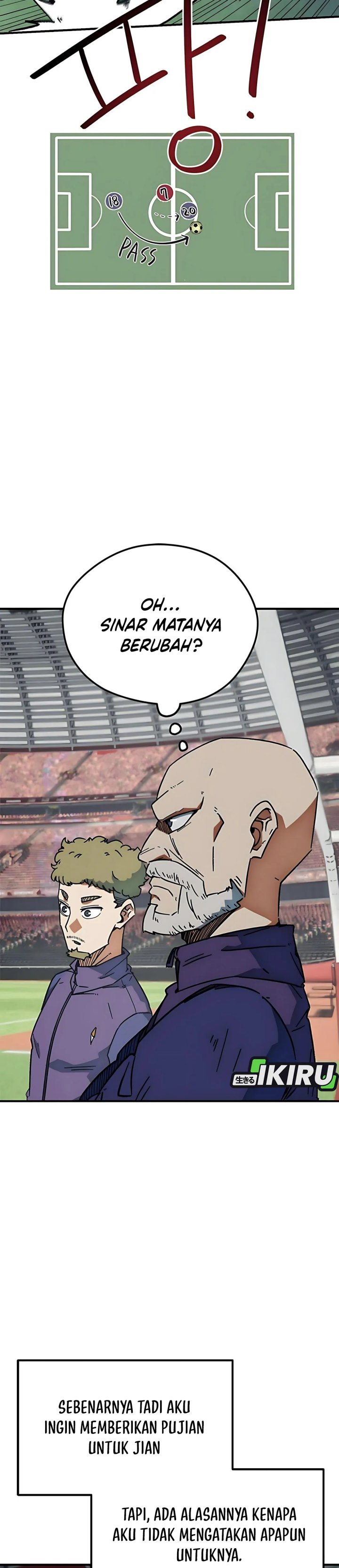 I’m Being Misunderstood as a Soccer Genius Chapter 37 Bahasa Indonesia