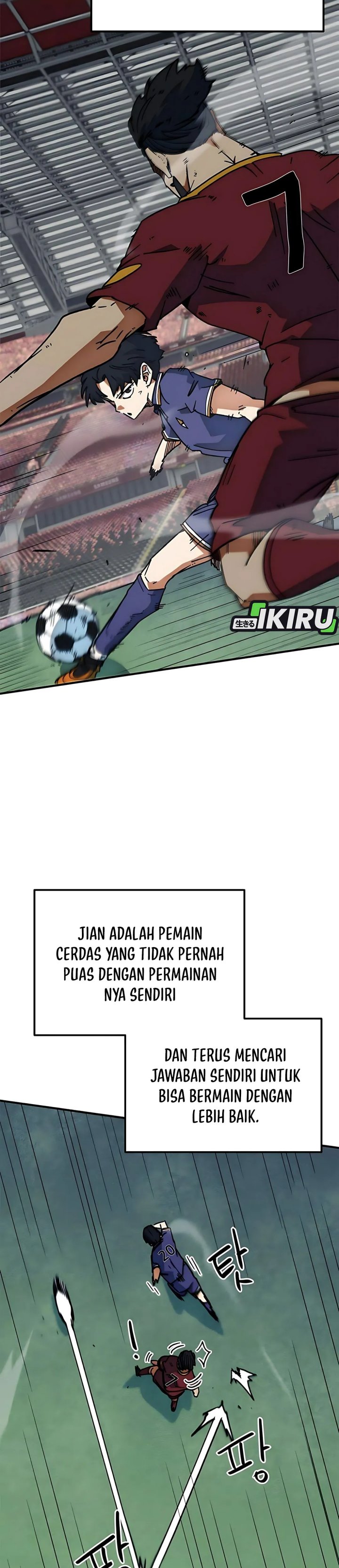 I’m Being Misunderstood as a Soccer Genius Chapter 37 Bahasa Indonesia