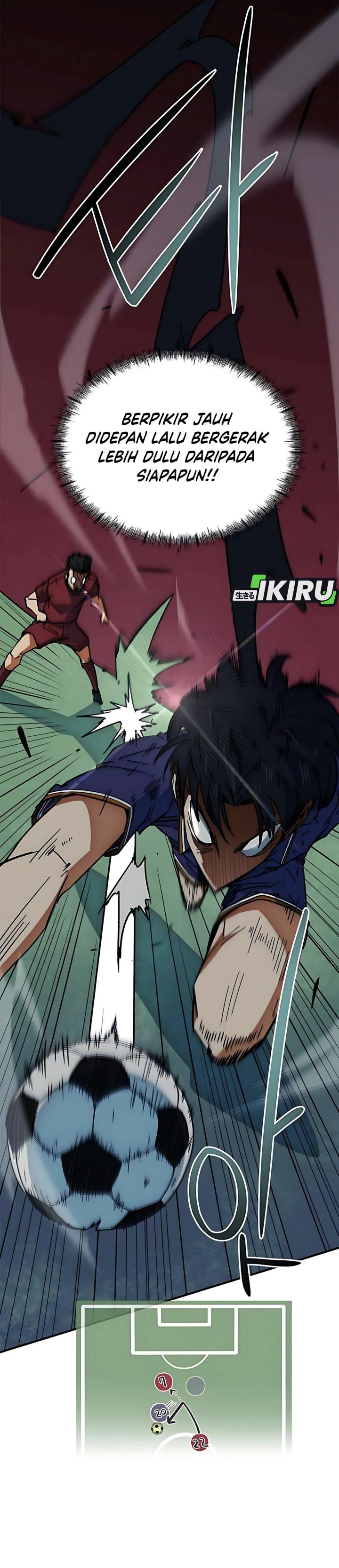 I’m Being Misunderstood as a Soccer Genius Chapter 37 Bahasa Indonesia