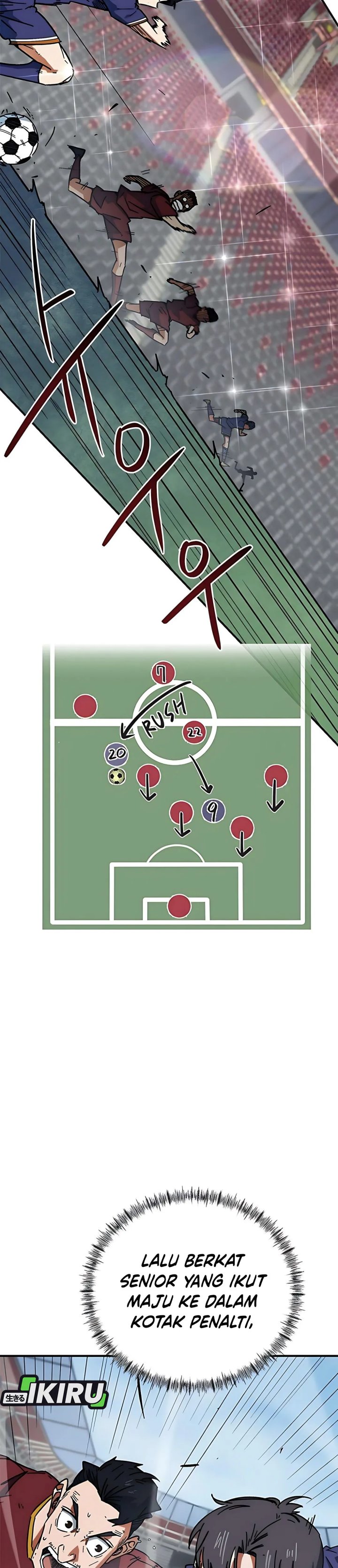 I’m Being Misunderstood as a Soccer Genius Chapter 37 Bahasa Indonesia