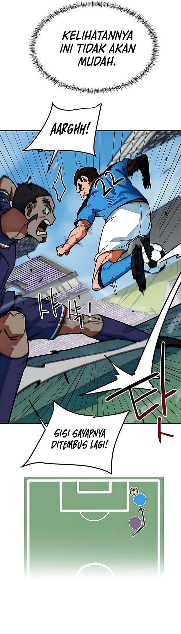 I’m Being Misunderstood as a Soccer Genius chapter 58