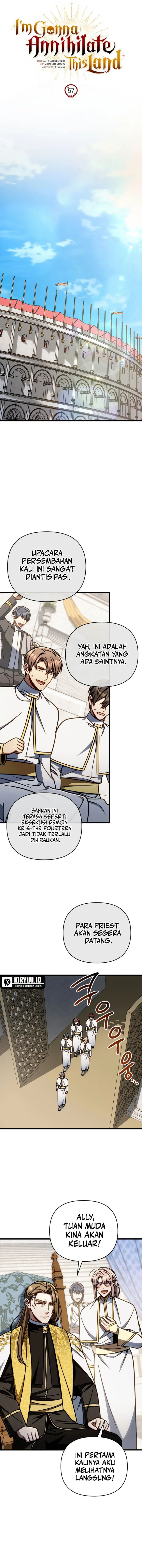 I’m Going To Destroy This Country Chapter 57 Bahasa Indonesia