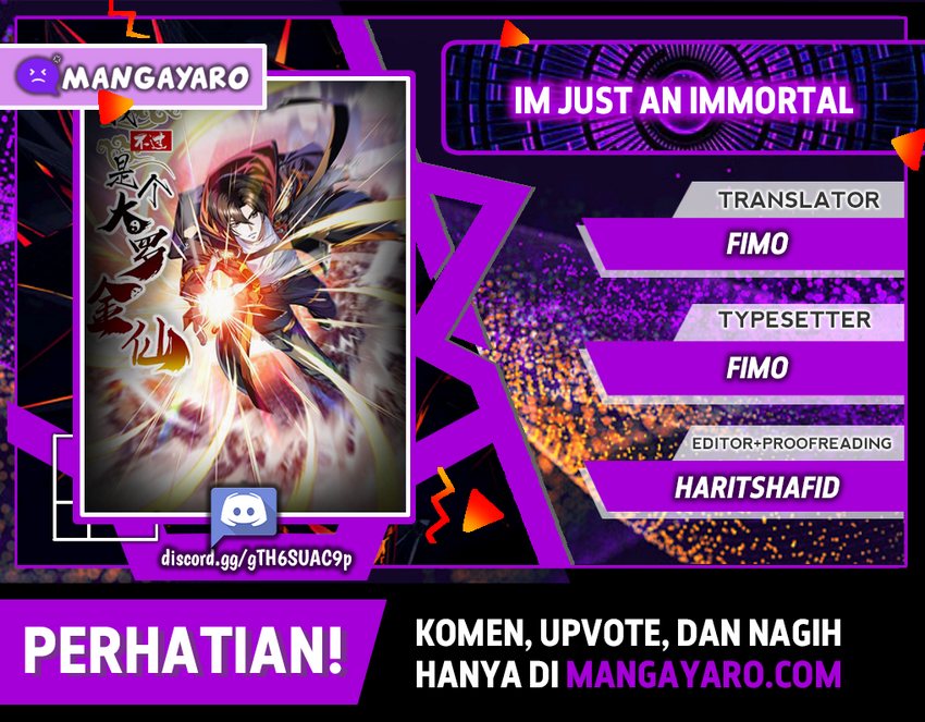 I’m Just An Immortal Chapter 27 Bahasa Indonesia