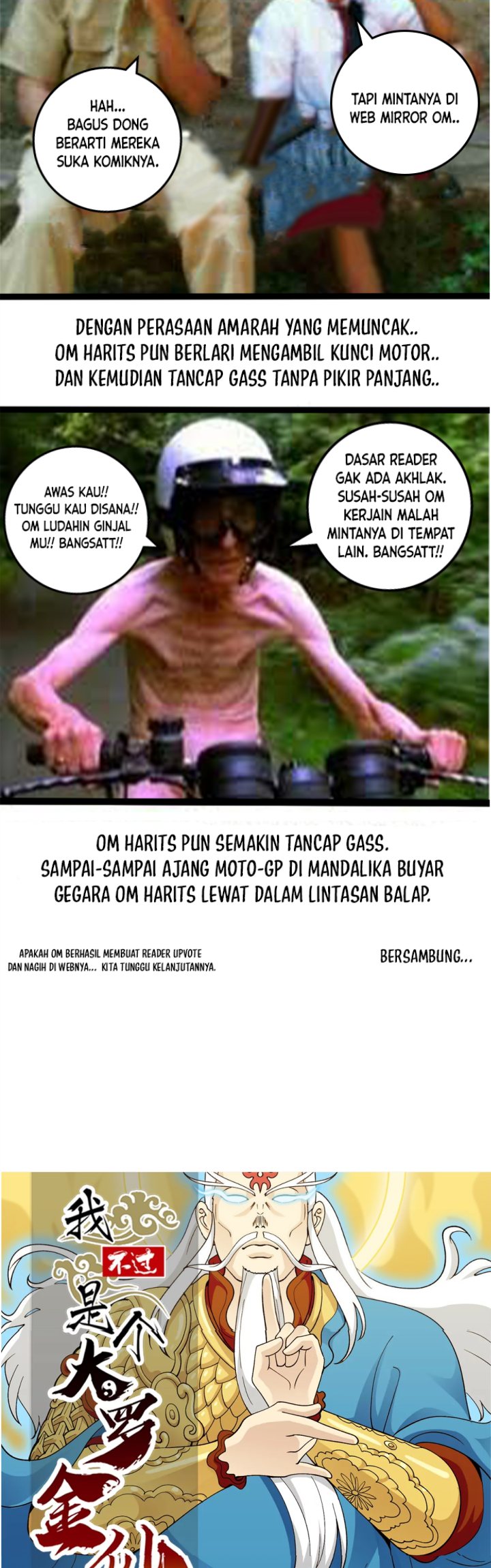 I’m Just An Immortal Chapter 27 Bahasa Indonesia