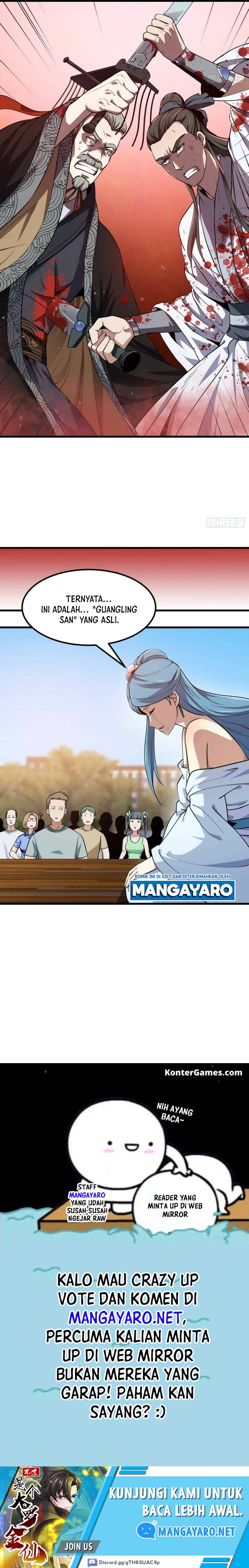 I’m Just An Immortal Chapter 113 Bahasa Indonesia