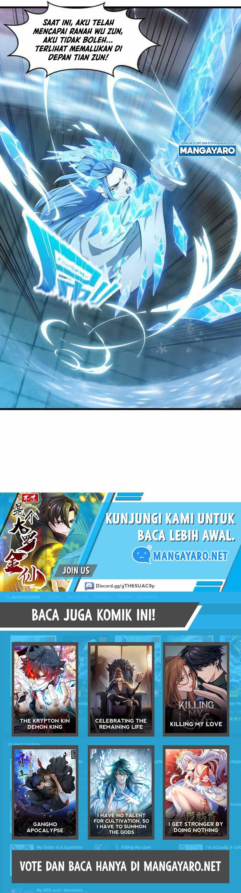 I’m Just An Immortal Chapter 167 Bahasa Indonesia