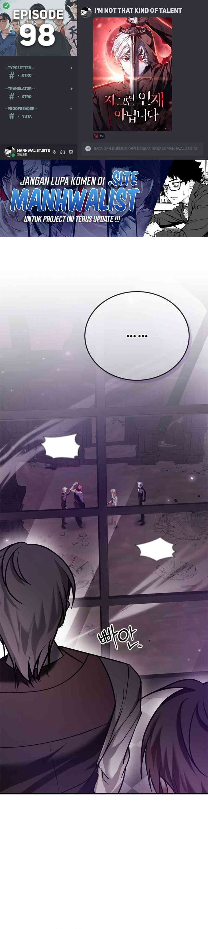 I’m Not That Kind of Talent chapter 98