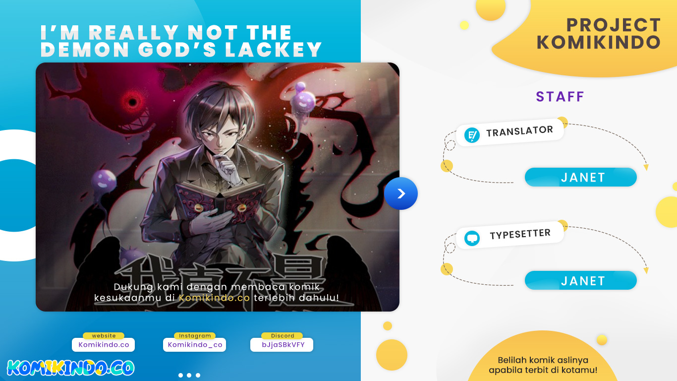 I’m Really Not The Demon God’s Lackey Chapter 57 Bahasa Indonesia