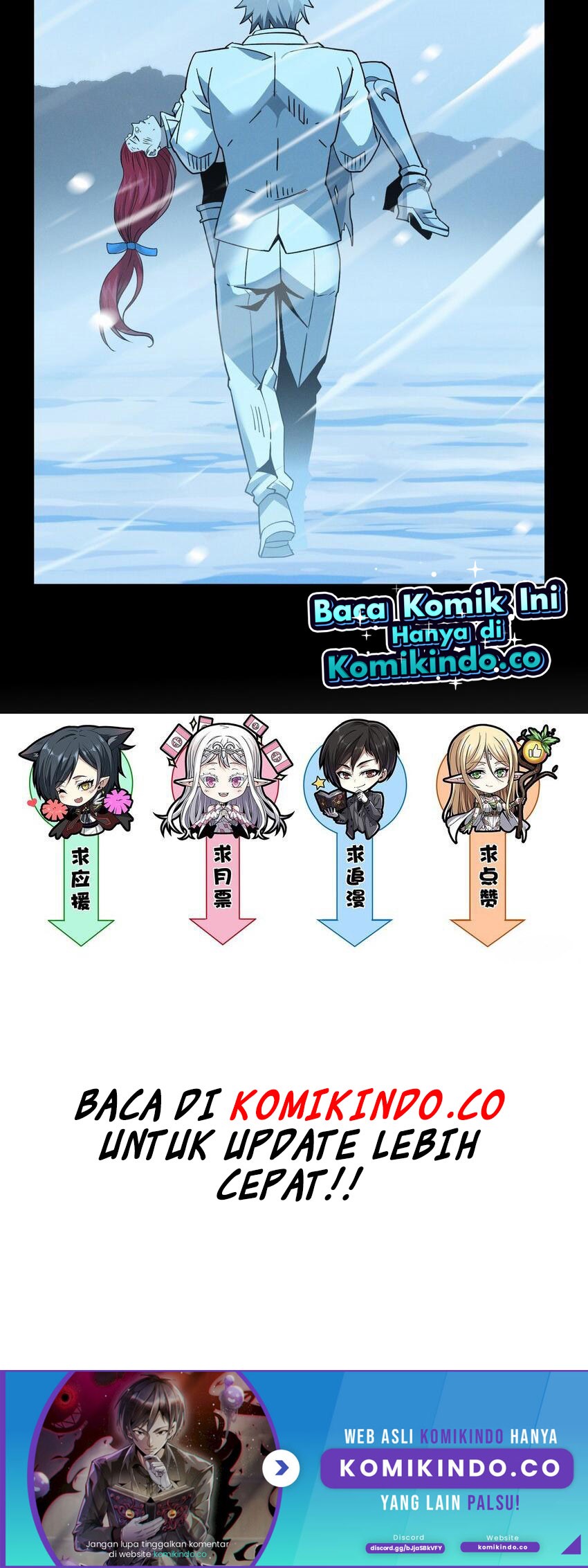 I’m Really Not The Demon God’s Lackey Chapter 57 Bahasa Indonesia