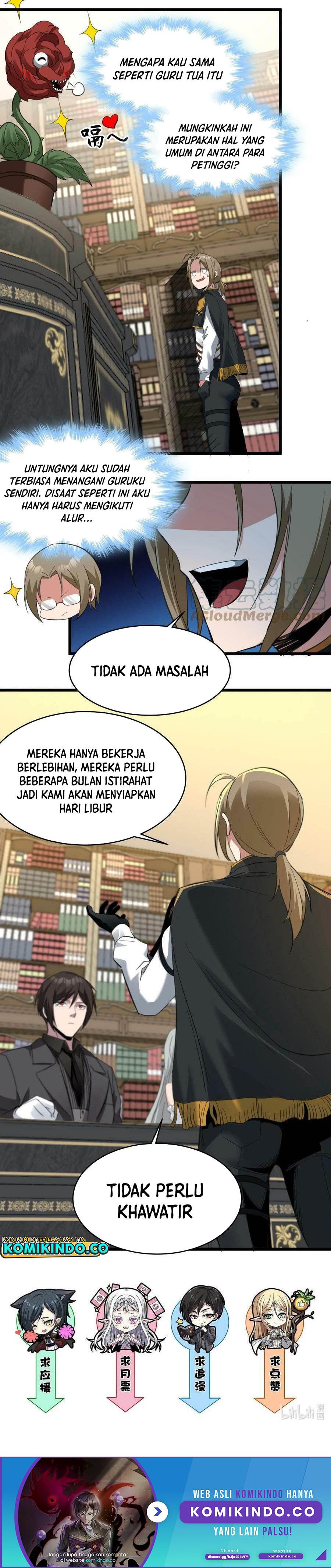 I’m Really Not The Demon God’s Lackey Chapter 77 Bahasa Indonesia