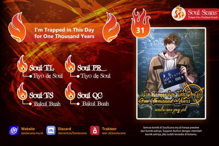 I’m Trapped in This Day for One Thousand Years chapter 31