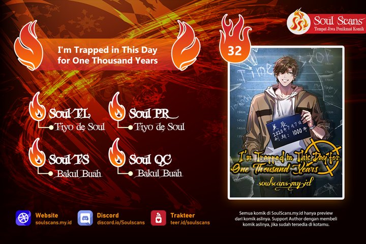 I’m Trapped in This Day for One Thousand Years chapter 32