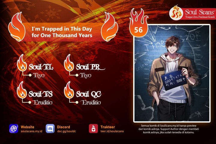 I’m Trapped in This Day for One Thousand Years chapter 56