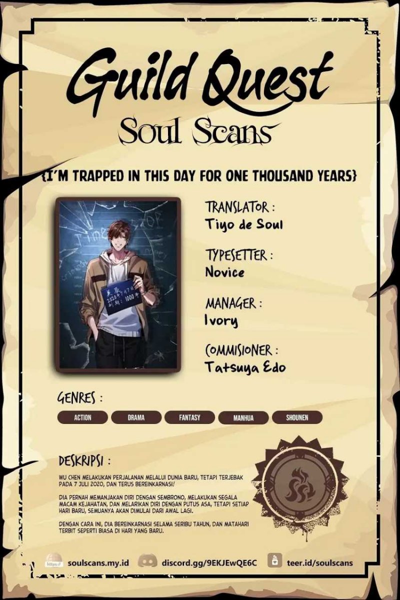 I’m Trapped in This Day for One Thousand Years chapter 96