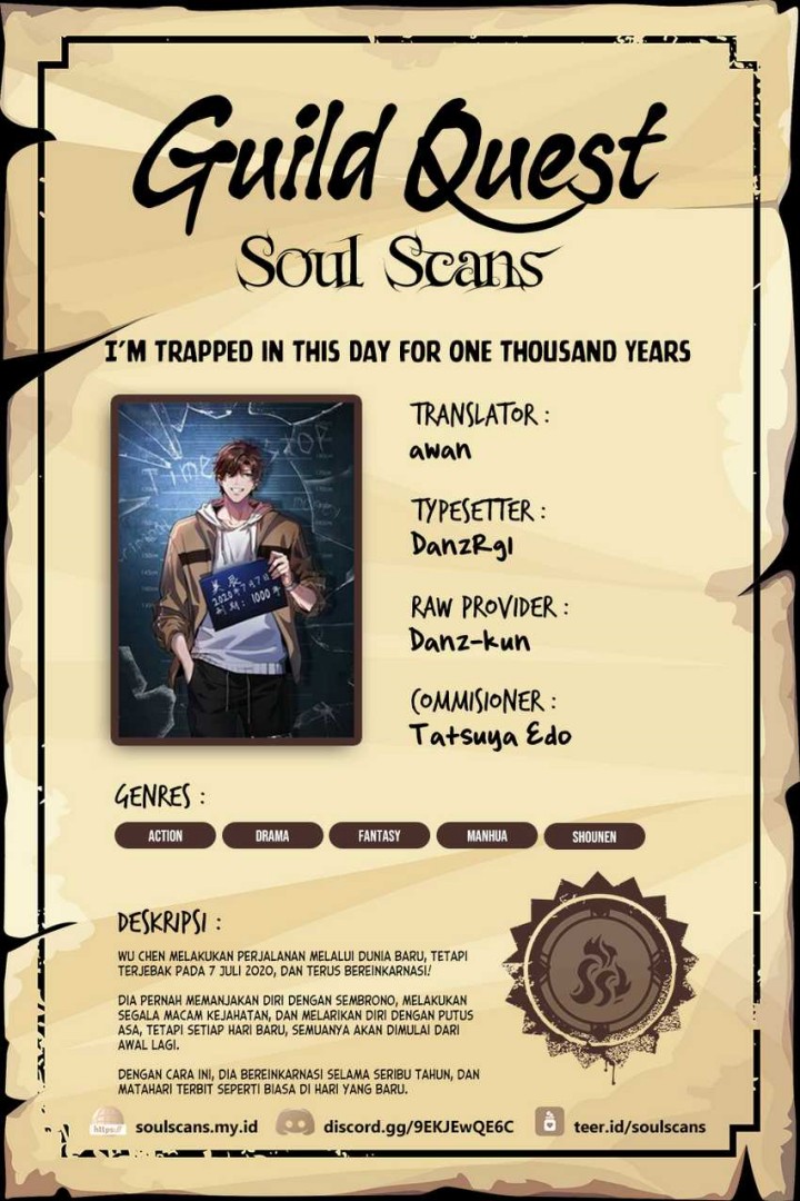 I’m Trapped in This Day for One Thousand Years Chapter 138 Bahasa Indonesia