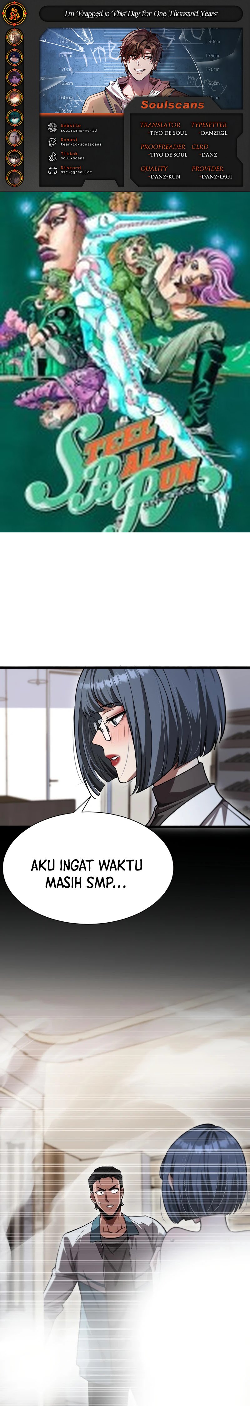 I’m Trapped in This Day for One Thousand Years Chapter 167 Bahasa Indonesia