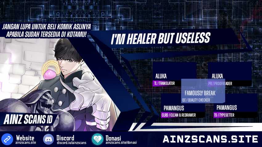I’m a Healer but Useless Chapter 03 Bahasa Indonesia