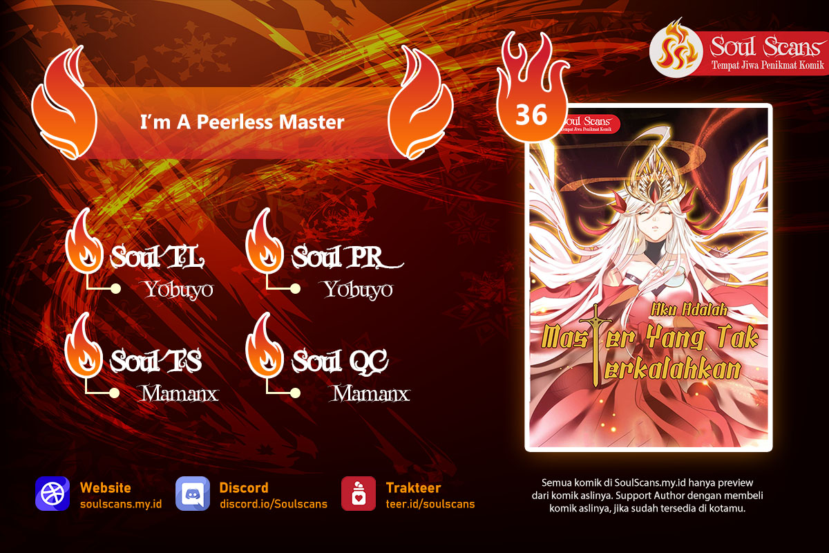 I’m A Peerless Master Chapter 36 Bahasa Indonesia