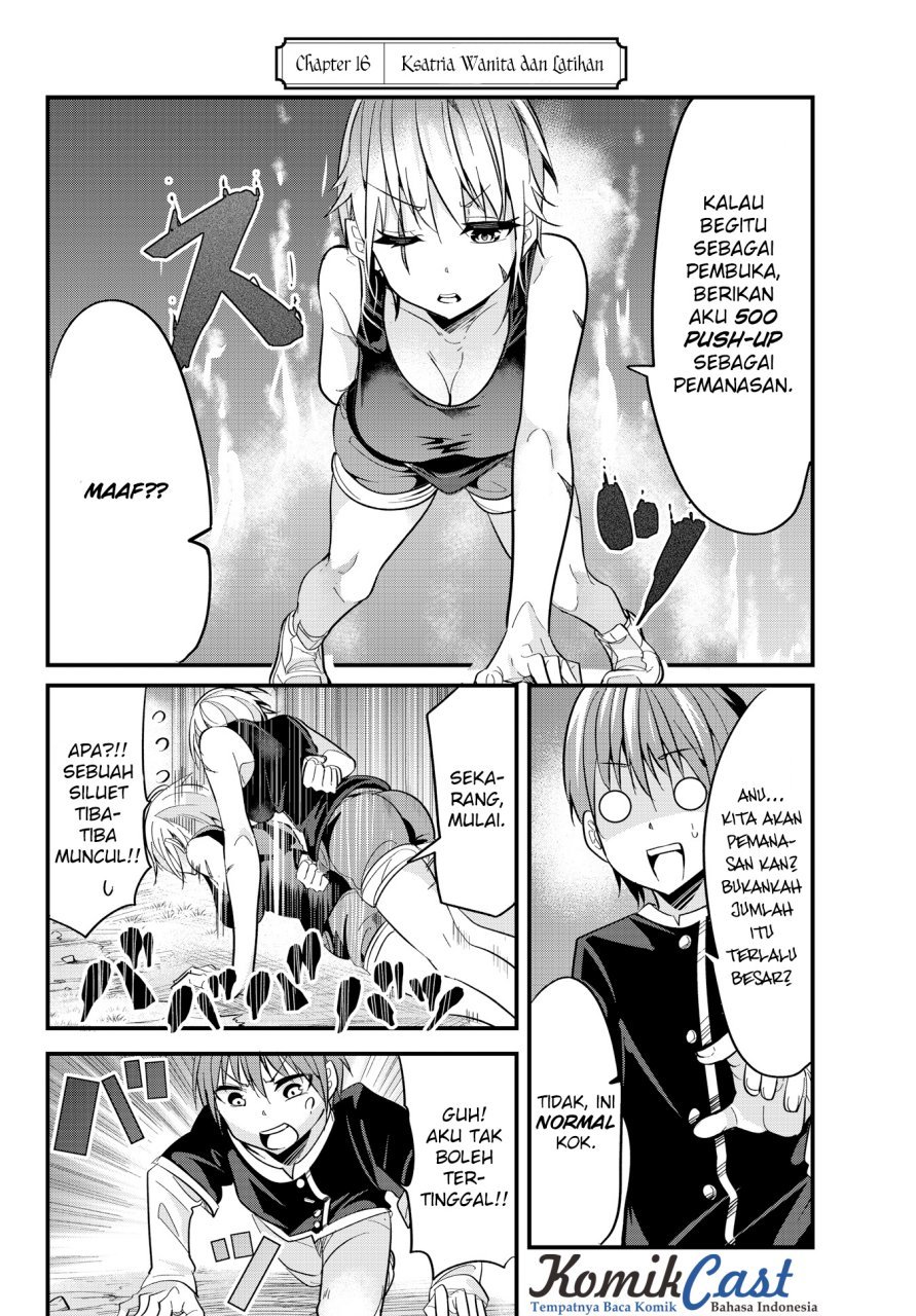 Ima Made Ichido mo Onna Atsukaisareta koto ga nai Onna Kishi wo Onna Atsukai suru chapter 16