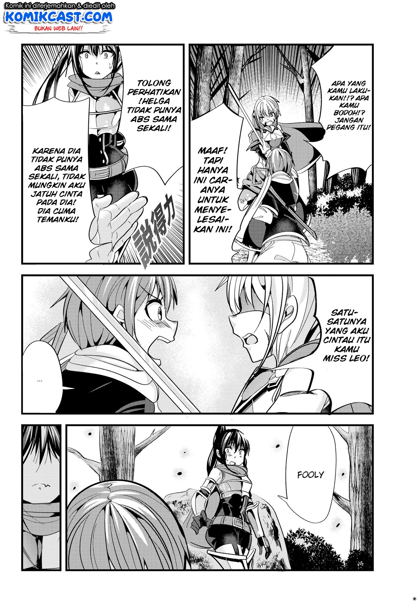 Ima Made Ichido mo Onna Atsukaisareta koto ga nai Onna Kishi wo Onna Atsukai suru chapter 35