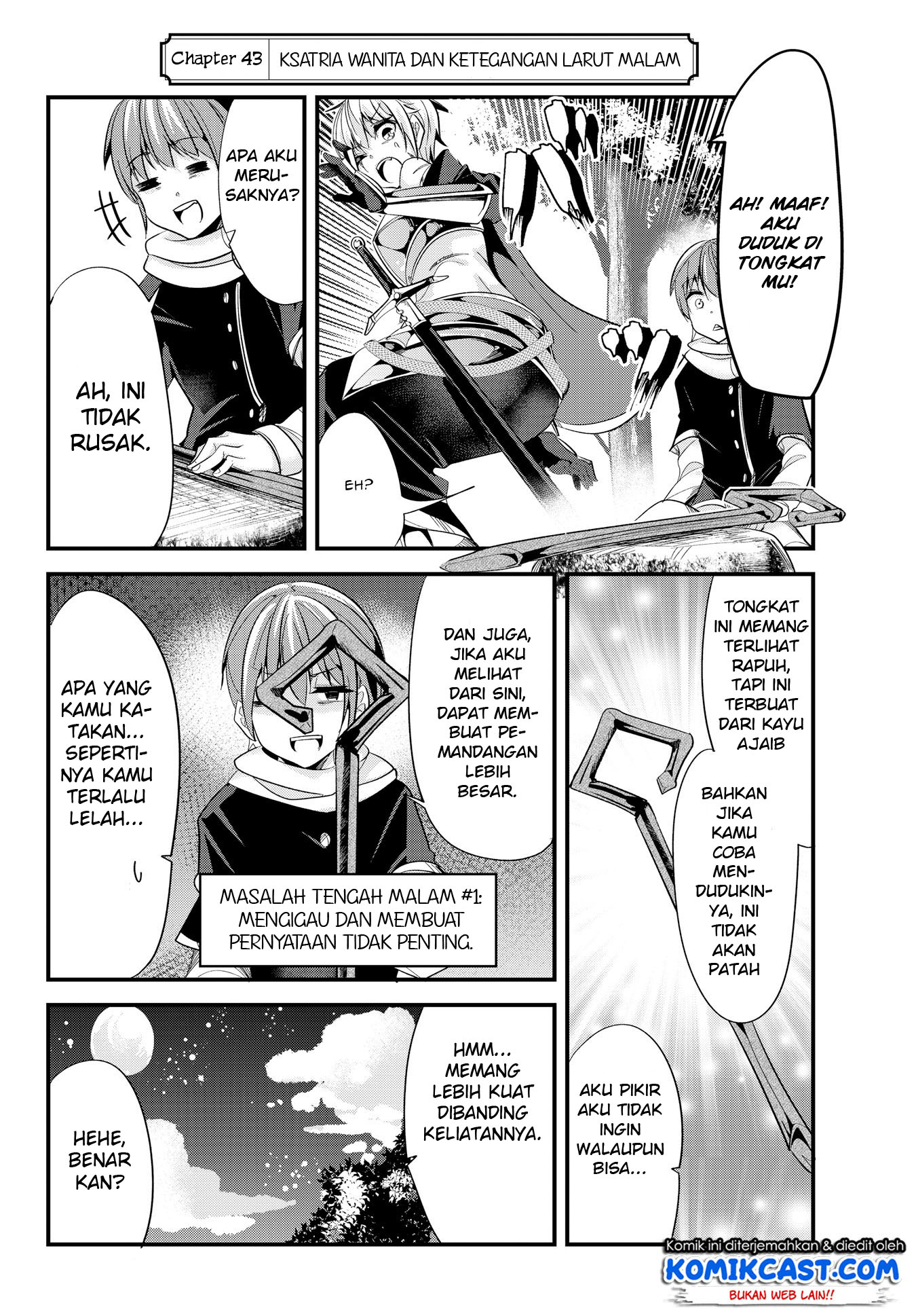 Ima Made Ichido mo Onna Atsukaisareta koto ga nai Onna Kishi wo Onna Atsukai suru chapter 43