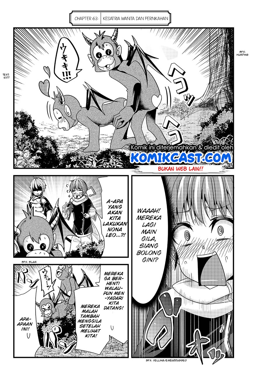 Ima Made Ichido mo Onna Atsukaisareta koto ga nai Onna Kishi wo Onna Atsukai suru Chapter 63 Bahasa Indonesia
