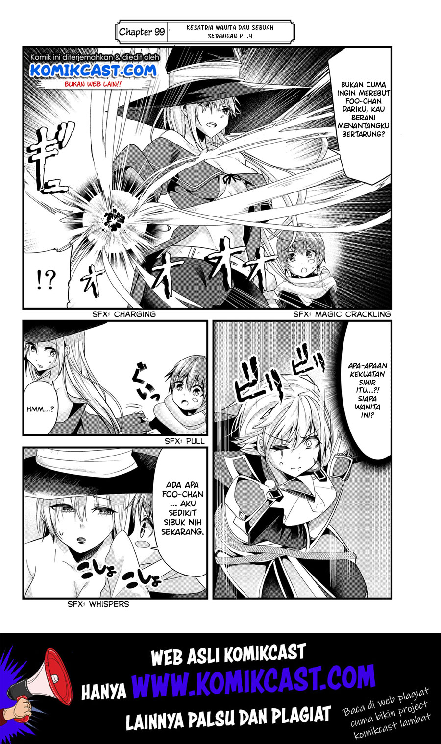 Ima Made Ichido mo Onna Atsukaisareta koto ga nai Onna Kishi wo Onna Atsukai suru chapter 99