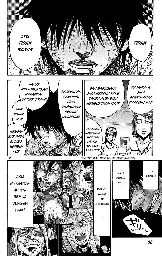 Imawa no Kuni no Alice (Alice in Borderland) chapter 23