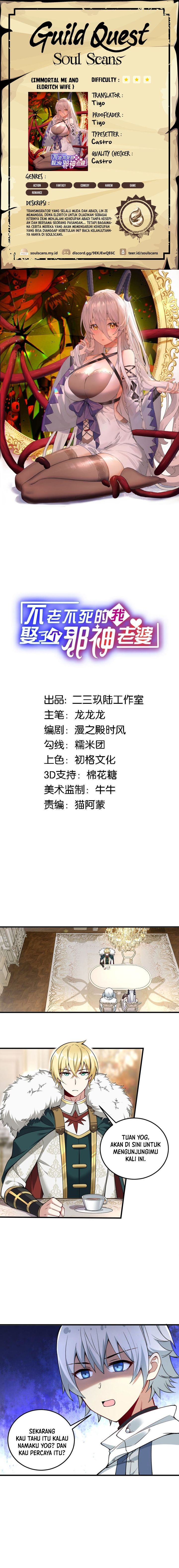 Immortal Me And Eldritch Wife Chapter 26 Bahasa Indonesia