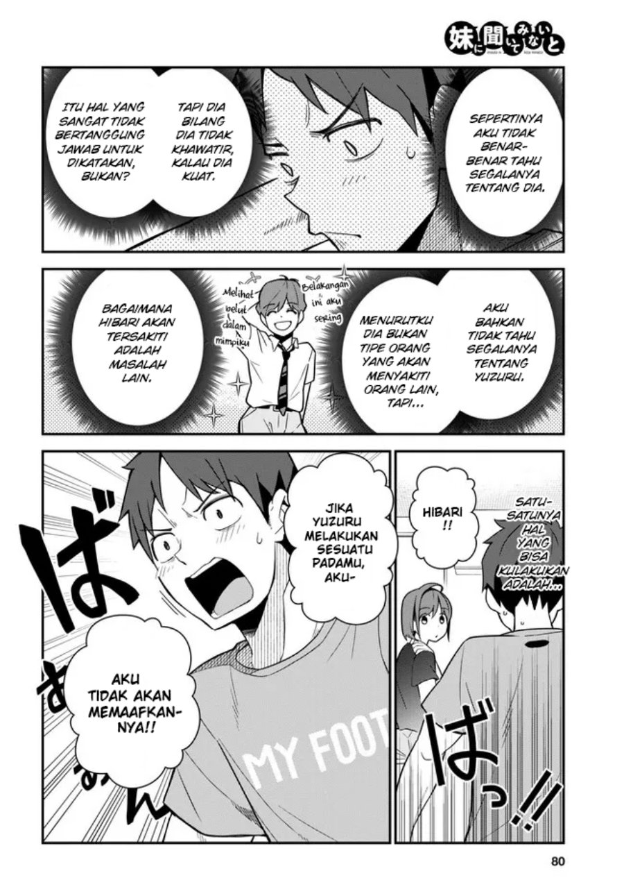 Imouto ni Kiiteminai to Chapter 12 Bahasa Indonesia