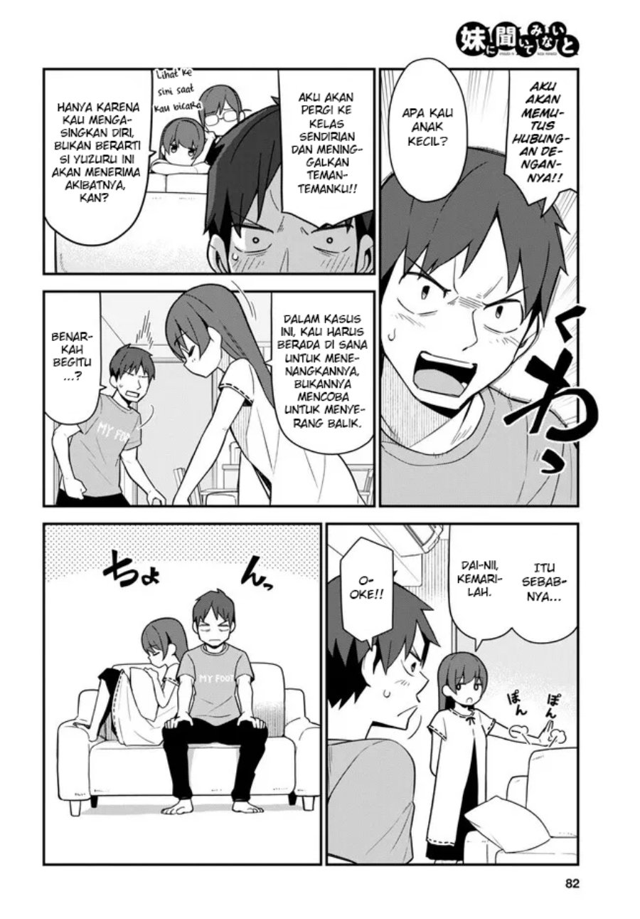 Imouto ni Kiiteminai to Chapter 12 Bahasa Indonesia