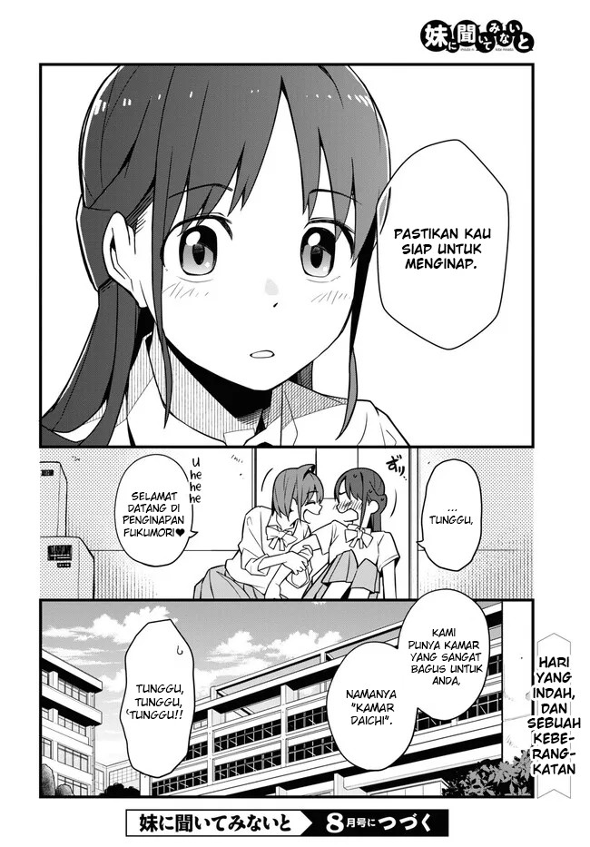Imouto ni Kiiteminai to Chapter 14 Bahasa Indonesia