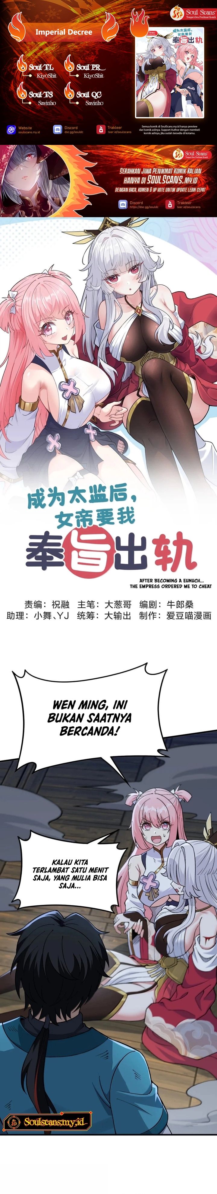 Imperial Decree: Cheat at Will Chapter 27 Bahasa Indonesia