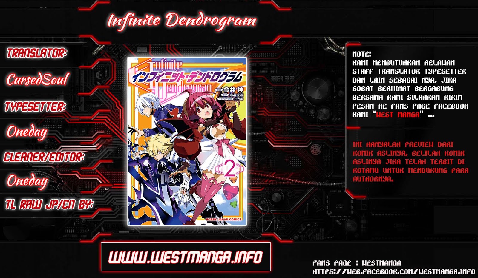 Infinite Dendrogram chapter 8