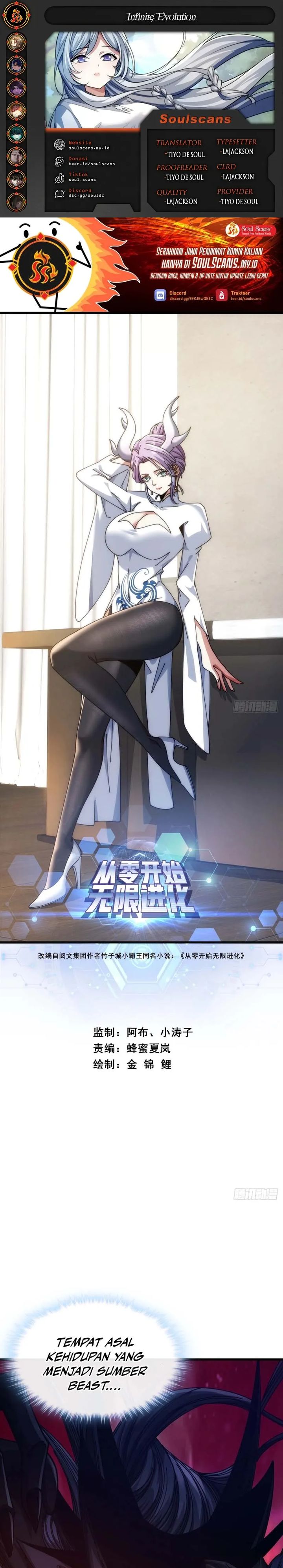 Infinite Evolution Starting From Zero Chapter 34 Bahasa Indonesia