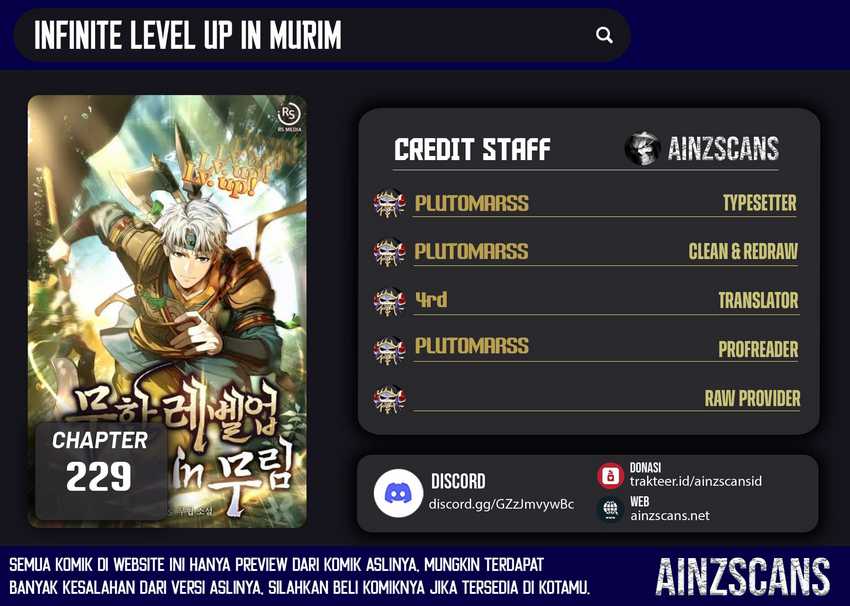 Infinite Level Up in Murim chapter 229