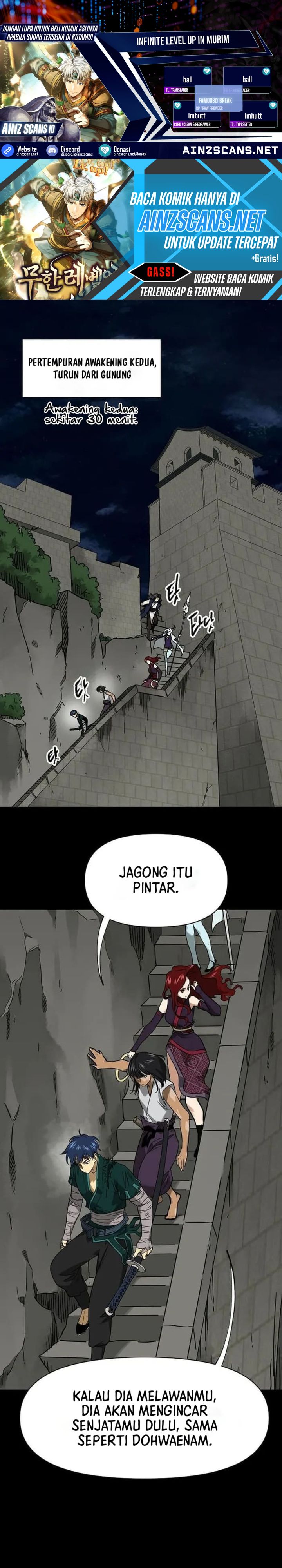 Infinite Level Up in Murim Chapter 246 Bahasa Indonesia