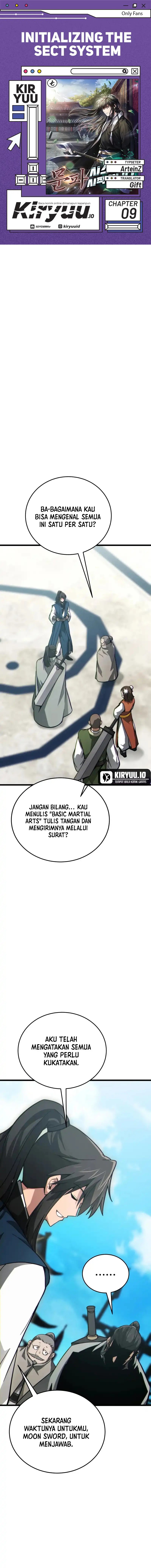 Initializing the Sect System Chapter 09 Bahasa Indonesia