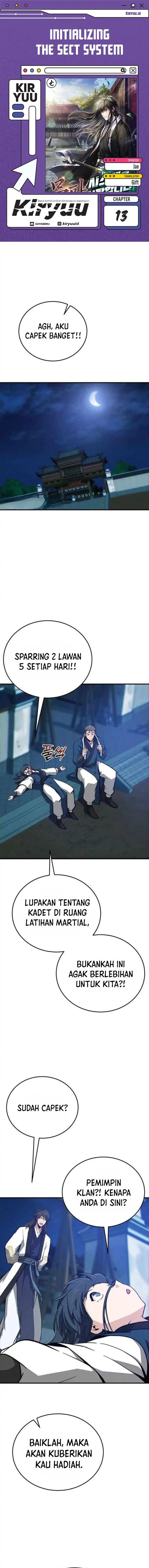 Initializing the Sect System chapter 13